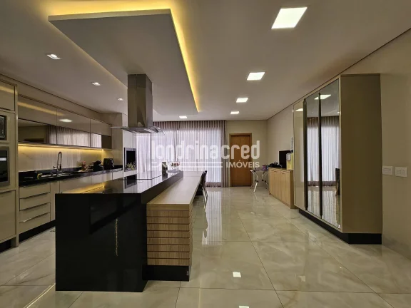 Imagem Casa com Belíssimo Conceito Aberto contendo 03 quartos sendo 01 suite no Condomínio Bellevie na Cidade de Cambé-PR