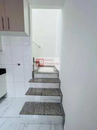 Imagem Cobertura para Locação em Santo André, Vila Scarpelli, 2 dormitórios, 1 suíte, 2 banheiros, 2 vagas