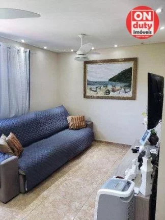 Imagem Apartamento com 2 quartos à venda, 70 m² por R$ 310.000 - Balneário Cidade Atlântica - Guarujá/SP
