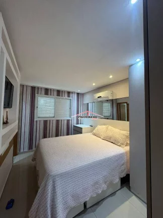 Imagem Apartamento com 2 dormitórios para alugar, 80 m² por R$ 5.500,02/mês - Aviação - Praia Grande/SP