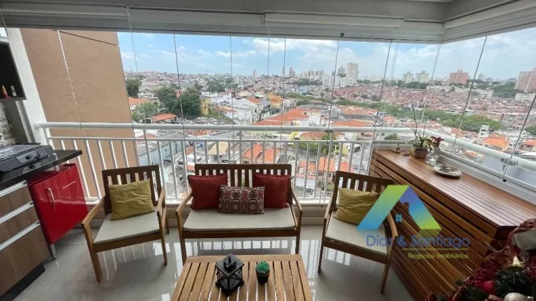 Imagem VILA DAS MERCES, Apartamento 64M², 2 dormitórios, 1 suíte, varanda gourmet , 2 vagas, lazer completo ótima localização e valor !!!