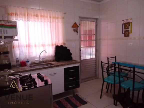 Imagem Casa com 2 dormitórios à venda, 69 m² por R$ 313.000,00 - Jardim do Estádio - Santo André/SP