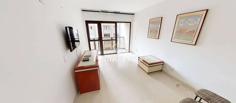 Imagem Flat disponível para venda no The Plazza Residence Flat no Jardim Paulista, com 43m², 1 dormitório e 1 vaga de garagem