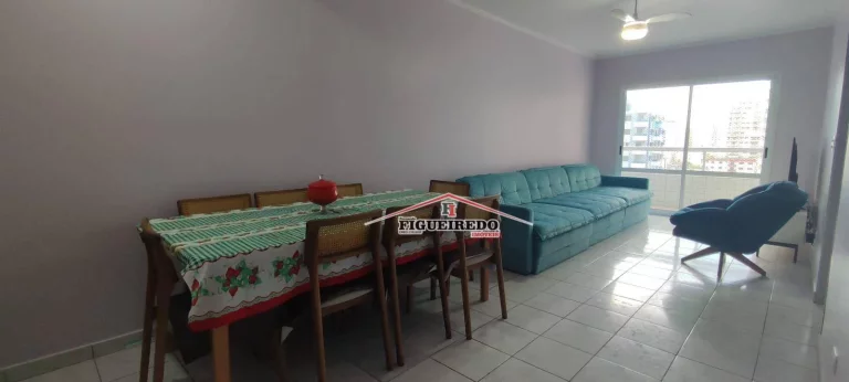 Imagem Apartamento com 2 dormitórios à venda, 77 m² por R$ 375.000,00 - Vila Assunção - Praia Grande/SP