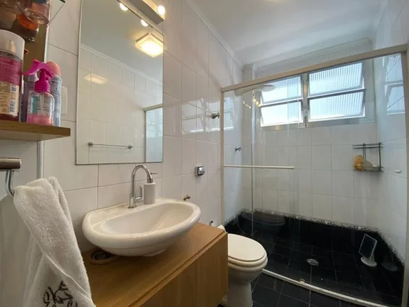 Imagem Apartamento com 3 dormitórios à venda, 131 m² por R$ 1.100.000 - Gonzaga - Santos/SP