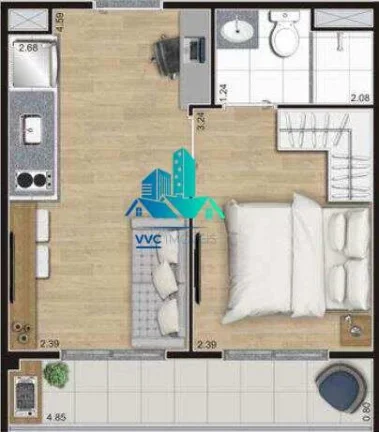 Imagem Apartamento Moderno e Funcional – Praticidade no Dia a Dia