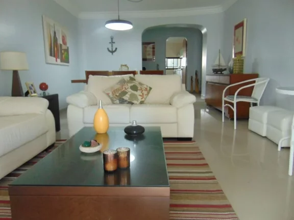 Imagem Apartamento com 3 dormitórios à venda, 140 m² - Pitangueiras - Guarujá/SP