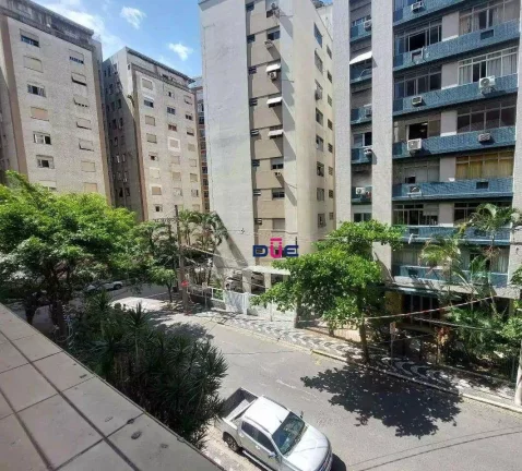 Imagem Apartamento com 1 dormitório à venda, 55 m² por R$ 340.000 - Boqueirão - Santos/SP