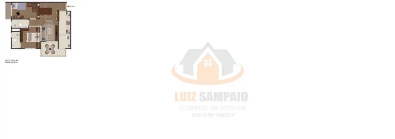 Imagem Apartamento Novo Vista p/Praia