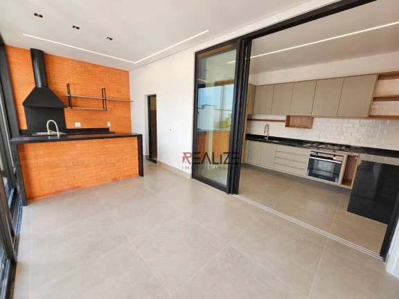 Imagem Casa moderna com 3 suítes à venda, 191 m² por R$ 1.590.000 - Condomínio Fechado - Indaiatuba/SP