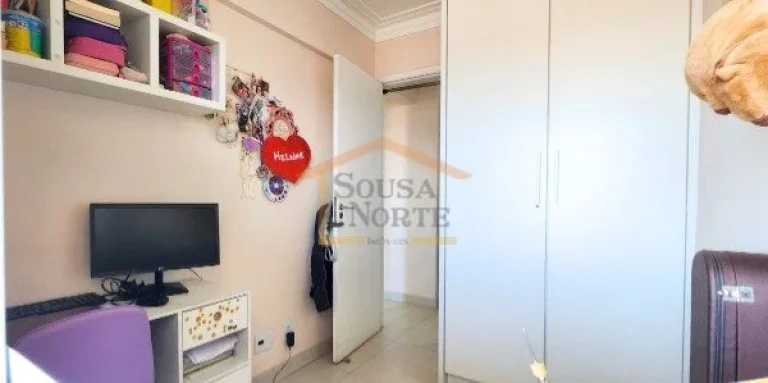 Imagem Apartamento, com 76m², 3 dormitórios, sendo 1 suíte, possui cozinha americana integrada à sala d...
