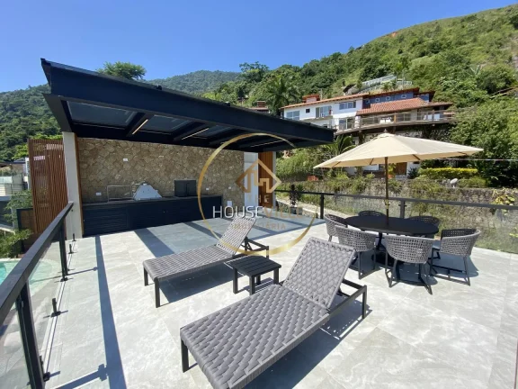 Imagem Casa Sobrado 4 dormitórios ( 4 suítes), 3 vagas, 497m², Ilhabela, SP.