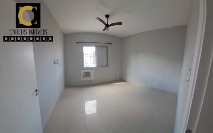 Imagem Apartamento para venda, localizada no bairro do Campo Grande (Santos-SP).