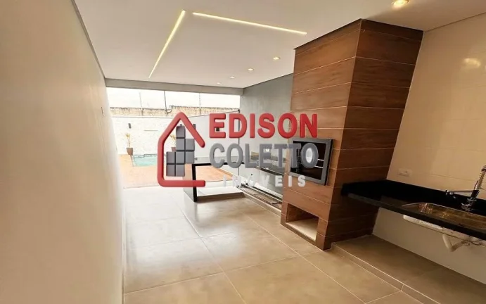 Imagem Casa Nova a venda com piscina, Condomínio Ágape, Piracicaba!!