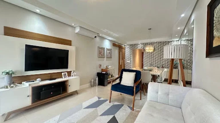 Imagem Apartamento com 3 dormitórios à venda, 119 m² por R$ 1.450.000,00 - Ponta da Praia - Santos/SP