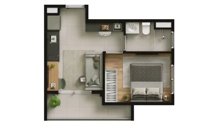 Imagem Look Berrini - Residencial