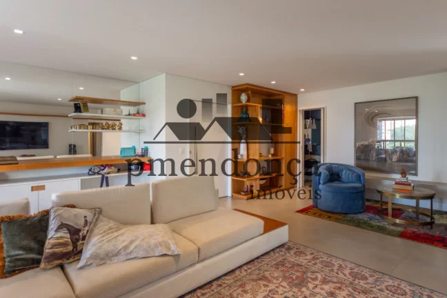 Imagem Vila Romana apartamento decorado, 3 suites, varanga gourmet, 3 vagas 187 m2