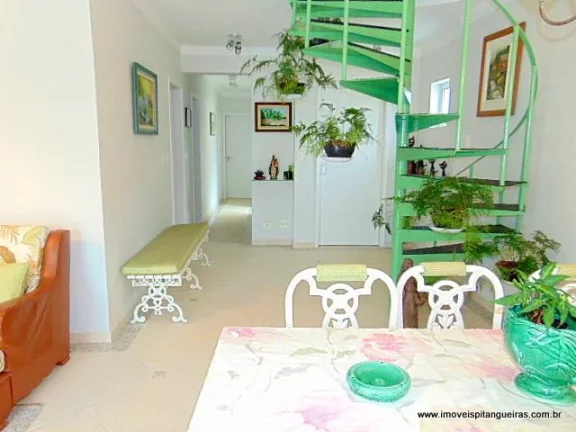 Imagem Cobertura com 4 dormitórios à venda, 200 m² - Pitangueiras - Guarujá/SP