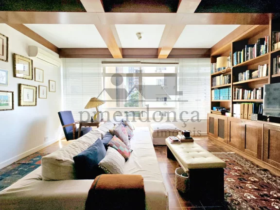 Imagem Excelente apartamento na Al Jaú com 276m², 3 quartos (2 suítes) e 2 vagas