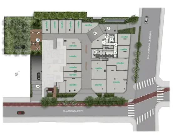 Imagem Um projeto moderno, na melhor esquina da vila mariana. O Helbor Patteo Vila Mariana está localizado...