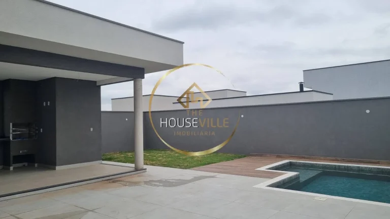 Imagem Casa Sobrado, 3 Dormitórios (1 suíte), 4 vagas, Condomínio Terras do Vale.