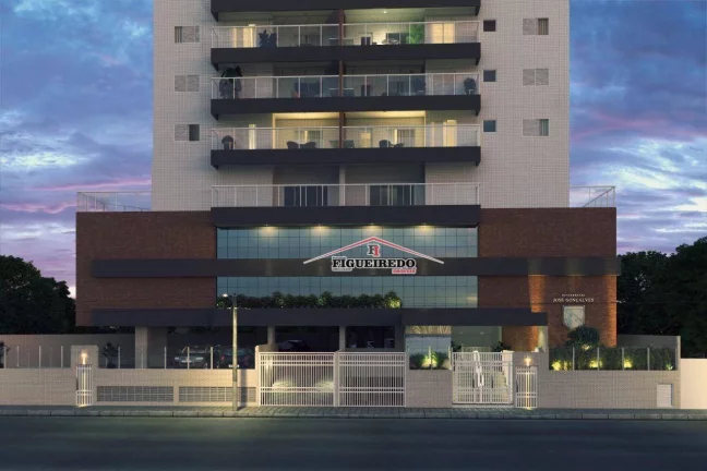 Imagem Apartamento à venda, 74 m² por R$ 612.000,00 - Vila Guilhermina - Praia Grande/SP