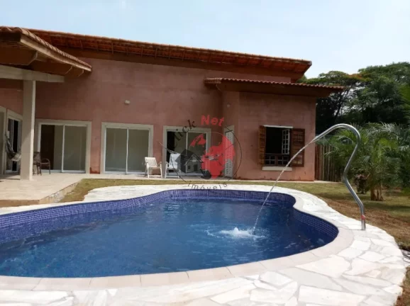 Imagem Casa em Condomínio Térrea 288m2 , Estudo permuta até 60% , 3 Suites ,Lareira, quintal,4 vagas , piscina bairro Jardim Colonial, Granja viana