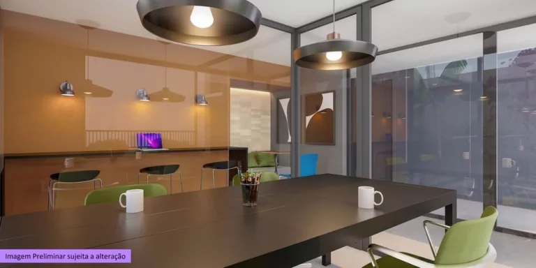 Imagem Apartamento à venda em São Paulo-SP, na Vila Madalena: 2 quartos, 1 banheiro, 36m² - Condomínio Station Vila Madalena