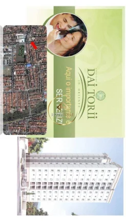 Imagem Apartamento Locação, 2 dormitórios ( 1 suíte), Edifício Dai Torii, Sjc.
