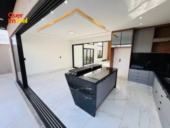 Imagem Luxuosa casa em condomínio à venda em Ribeirão Preto-SP, Residencial Alto do Castelo, 3 quartos, 3 suítes, 3 salas, 5 banheiros, 4 vagas, 225m².