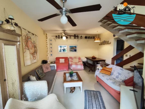 Imagem Casa para Alugar em Juquehy, 4 Quartos, sendo 02 Suítes, serviço de praia, Piscina, max 08 pessoas, 500 metros da praia, | Juquehy Imobiliária