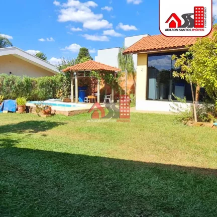 Imagem Casa de Condomínio com 3 dorms, Centro, Analândia - R$ 750 mil, Cod: 193