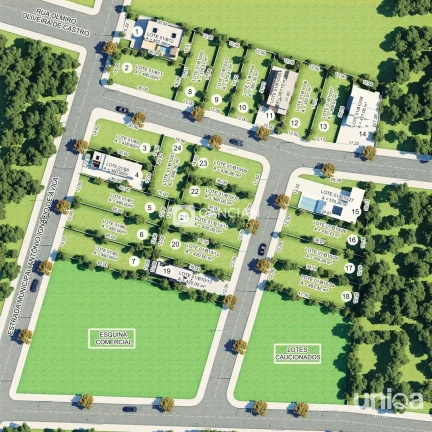 Imagem Terrenos a venda em loteamento diferenciado no Bairro São José em Santa Maria