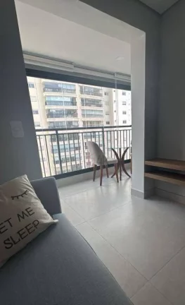 Imagem Apto 36m² mobiliado no Brooklin para locação com 1 suíte,