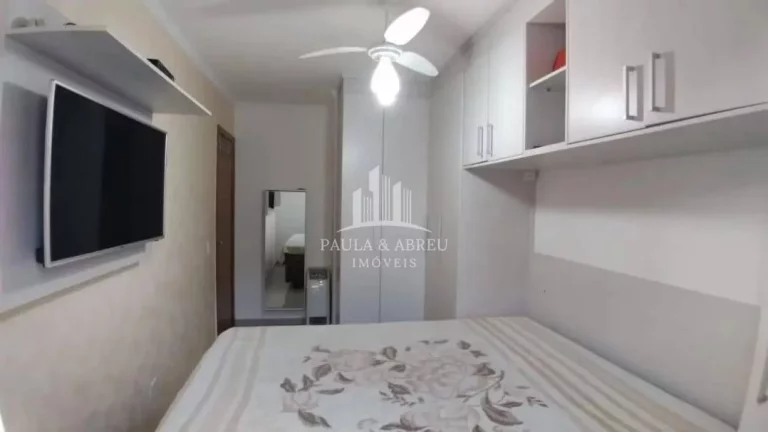 Imagem Apartamento Garden 53 + 30m² de Quintal, 2 Dormitórios, 1 Banheiro, 2 VAGAS, móveis planejados na cozinha, banheiro e Q. casal, Quintal coberto (retrátil), Baixo condomínio 170 no Vila Vitória, Mauá-SP