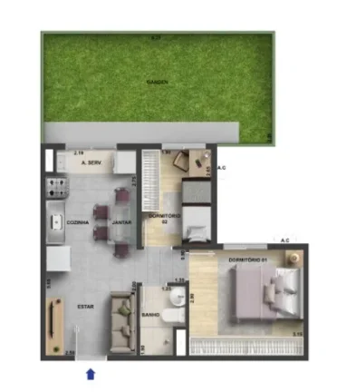 Imagem APARTAMENTO RESIDENCIAL em Rio de Janeiro - RJ, Taquara