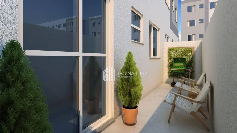 Imagem Apartamento em condomínio fechado, 2 dormitórios à venda por R$ 176.990,00 - Cond. TERRAZZO OITI - próximo à UNINOVAFAPI - Uruguai - Teresina/PI