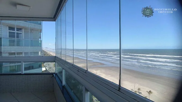 Imagem Apartamento com 3 dormitórios à venda, 120 m² por R$ 750.000,00 - Vilamar - Praia Grande/SP