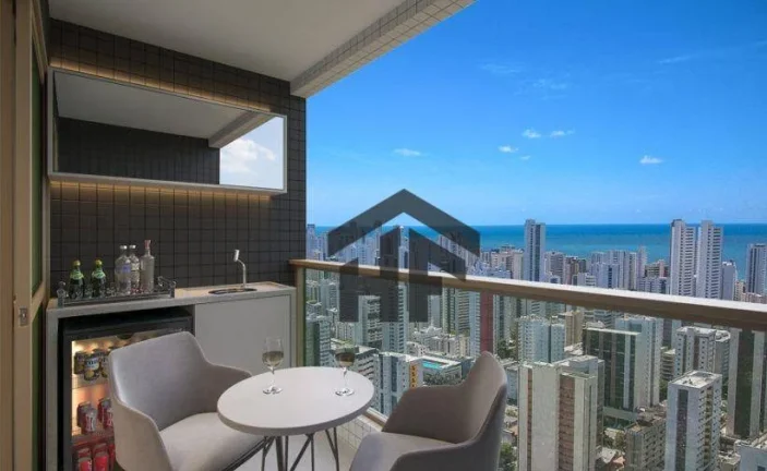 Imagem Apartamento de 63m² à venda com 3 quartos, localizado em Boa Viagem, Recife - Pernambuco.