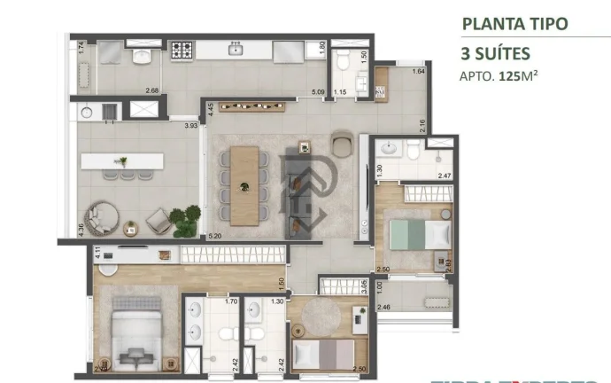 Imagem Apartamento em Santo Amaro, São Paulo/SP