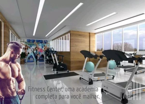 Imagem Apartamento pronto para morar, 2 dormitórios à venda por R$ 310.000,00 - Condomínio CANADÁ CLUB RESIDENCE - Cristo Rei - Teresina/PI