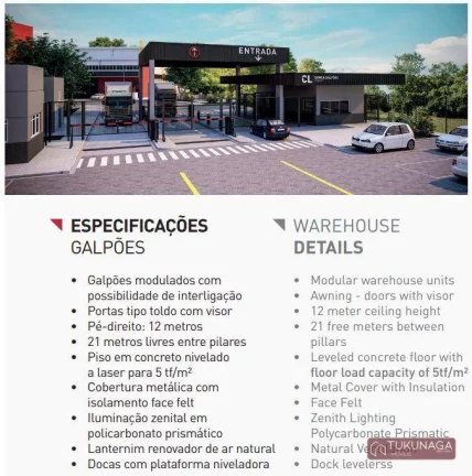 Imagem Galpão para alugar, 1300 m² por R$ 43.692,44/mês - Vila Santa Cruz - São Paulo/SP
