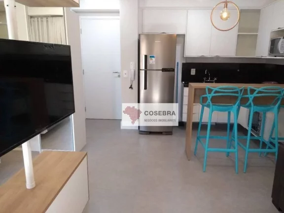 Imagem Apartamento com 1 dormitório para alugar, 36 m² por R$ 6.067,00/mês - Itaim Bibi - São Paulo/SP