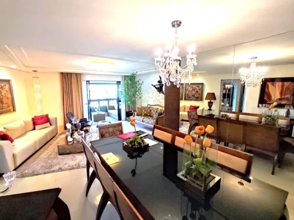 Apartamento de Luxo à Venda em Aracaju-SE no Bairro Jardins - 4 Quartos, 3 Suítes, 2 Salas, 5 Banheiros, 2 Vagas de Garagem, 153m². Condomínio LE BISTROL.
