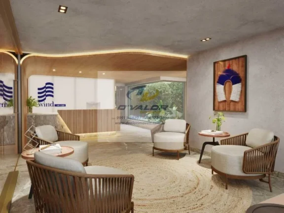 Imagem Vendo Flats a beira-mar de Manaíra de 22,38m² à 40,57m²