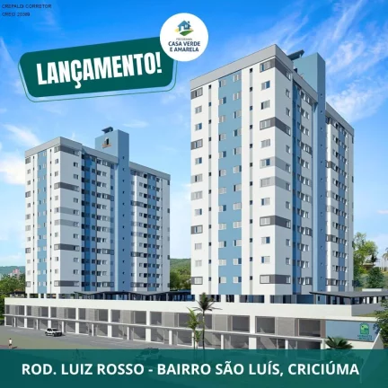Imagem APARTAMENTO RESIDENCIAL em Criciúma - SC, São Luís