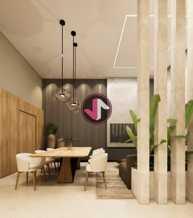 Imagem Casa a venda no Bairro Santa marta em frente ao Parque Mãe Bonifacia com 248,36m2 composta por: - G...