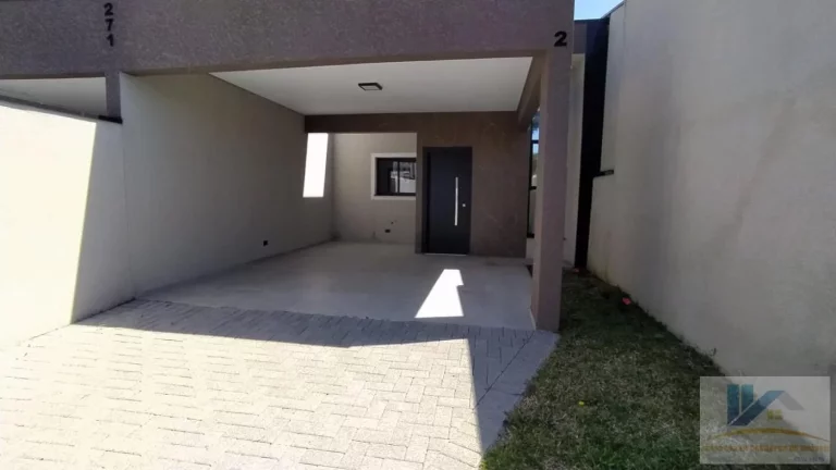 Imagem Casa para Venda em São José dos Pinhais, Cidade jardim, 3 dormitórios, 1 suíte, 2 banheiros, 2 vagas