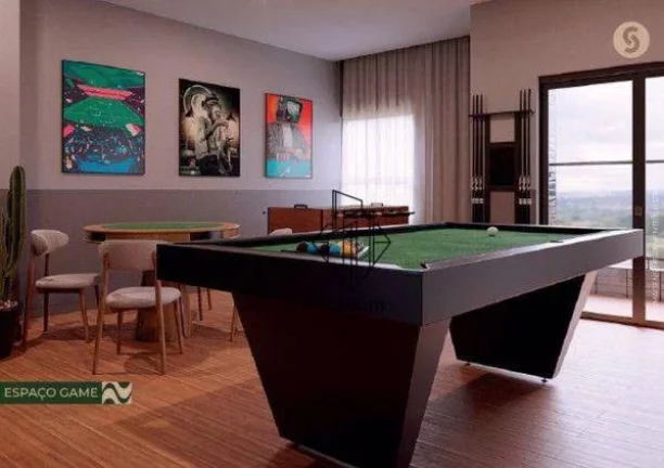 Imagem Apartamento com varanda/sacada a aproximadamente 800m da praia de Ponta de Campina - AP2691.
