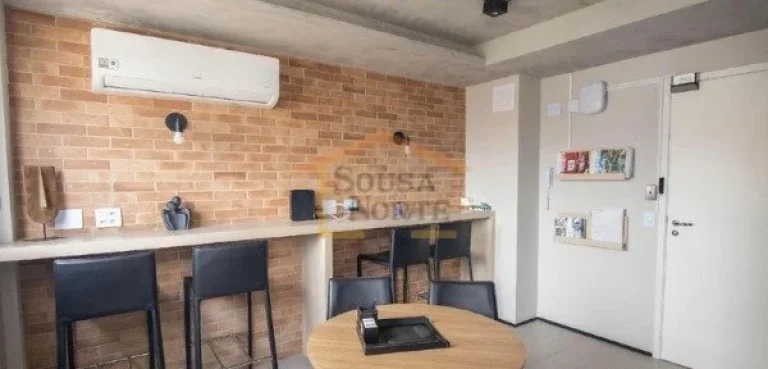 Imagem Apartamento com 46 m² de área útil, 2 dormitórios, sala para dois ambientes, varanda, cozinha co...